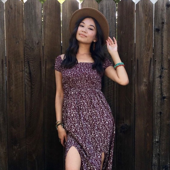 NEW Fall Boho buckle hat brown wool fall women - Picture 2 of 5